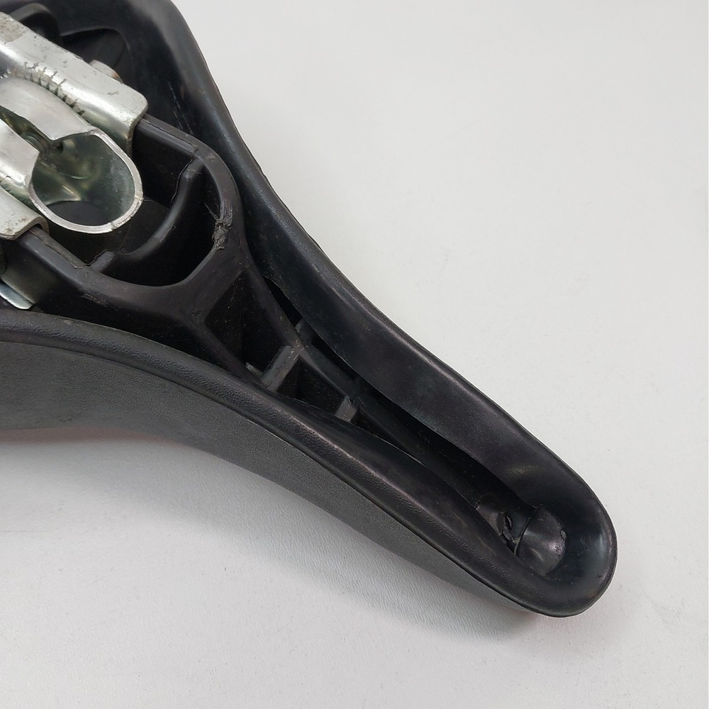 Vintage TROXEL Bike Saddle 1987 NOS Black Bicycle Saddle USA Cycling - Picture 9 of 9